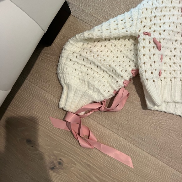 FOR LOVE AND LEMONS LAUREL CARDIGAN XXS - Picture 8 of 10